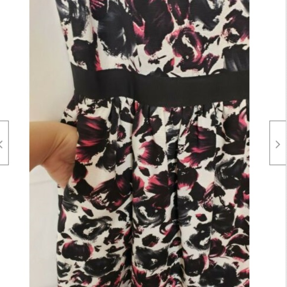 Helene Berman Floral Fit & Flare Dress - Picture 5 of 7